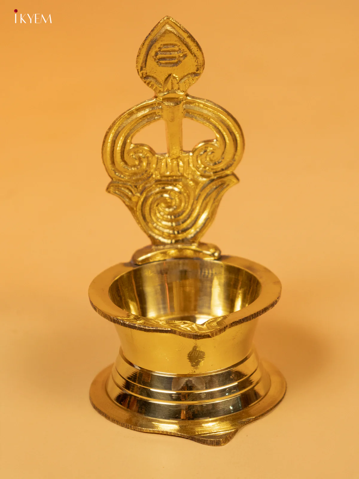 Brass Om Diya - 4.5 inch - KK26113