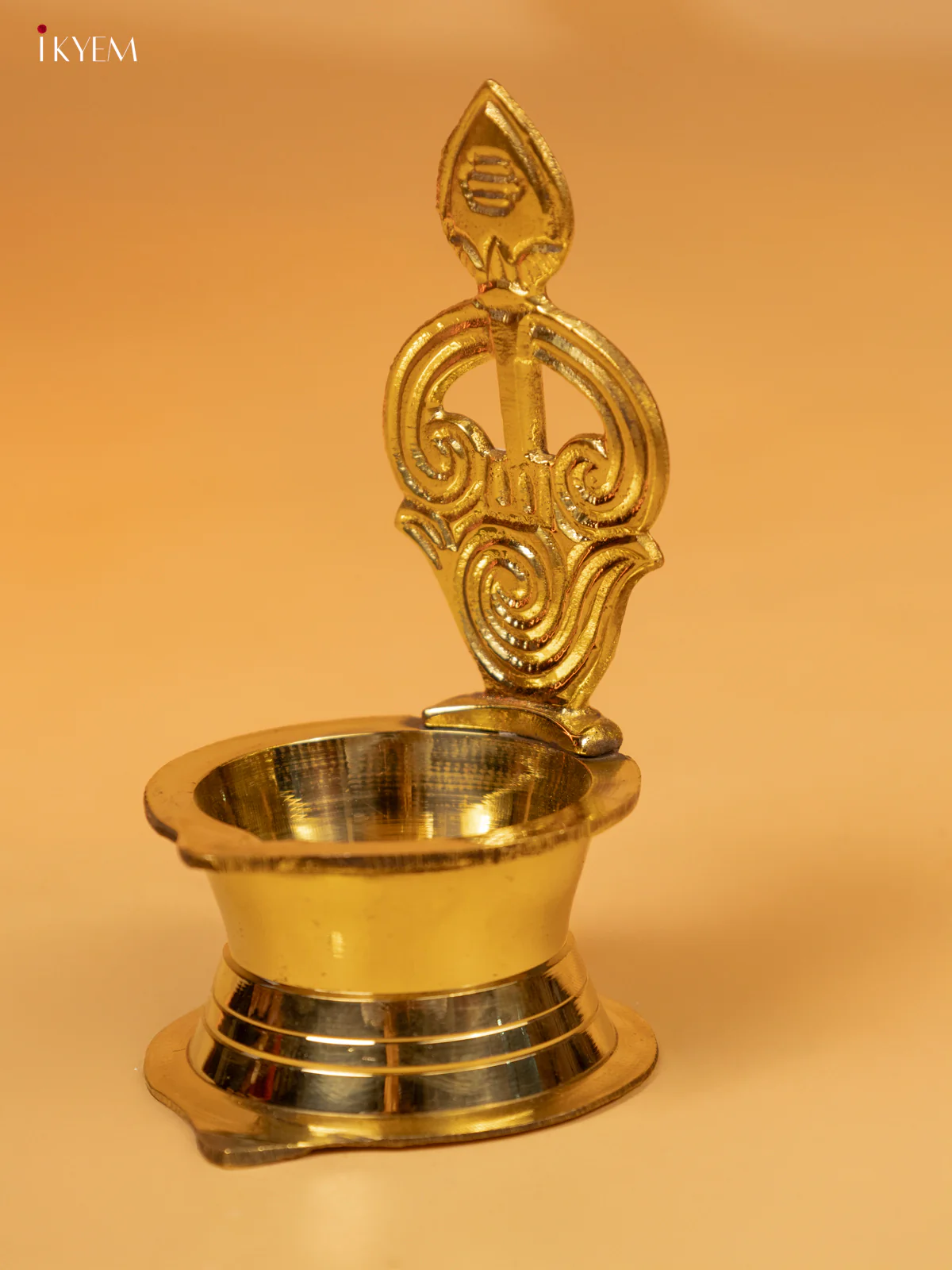 Brass Om Diya - 4.5 inch - KK26113 - Image 5