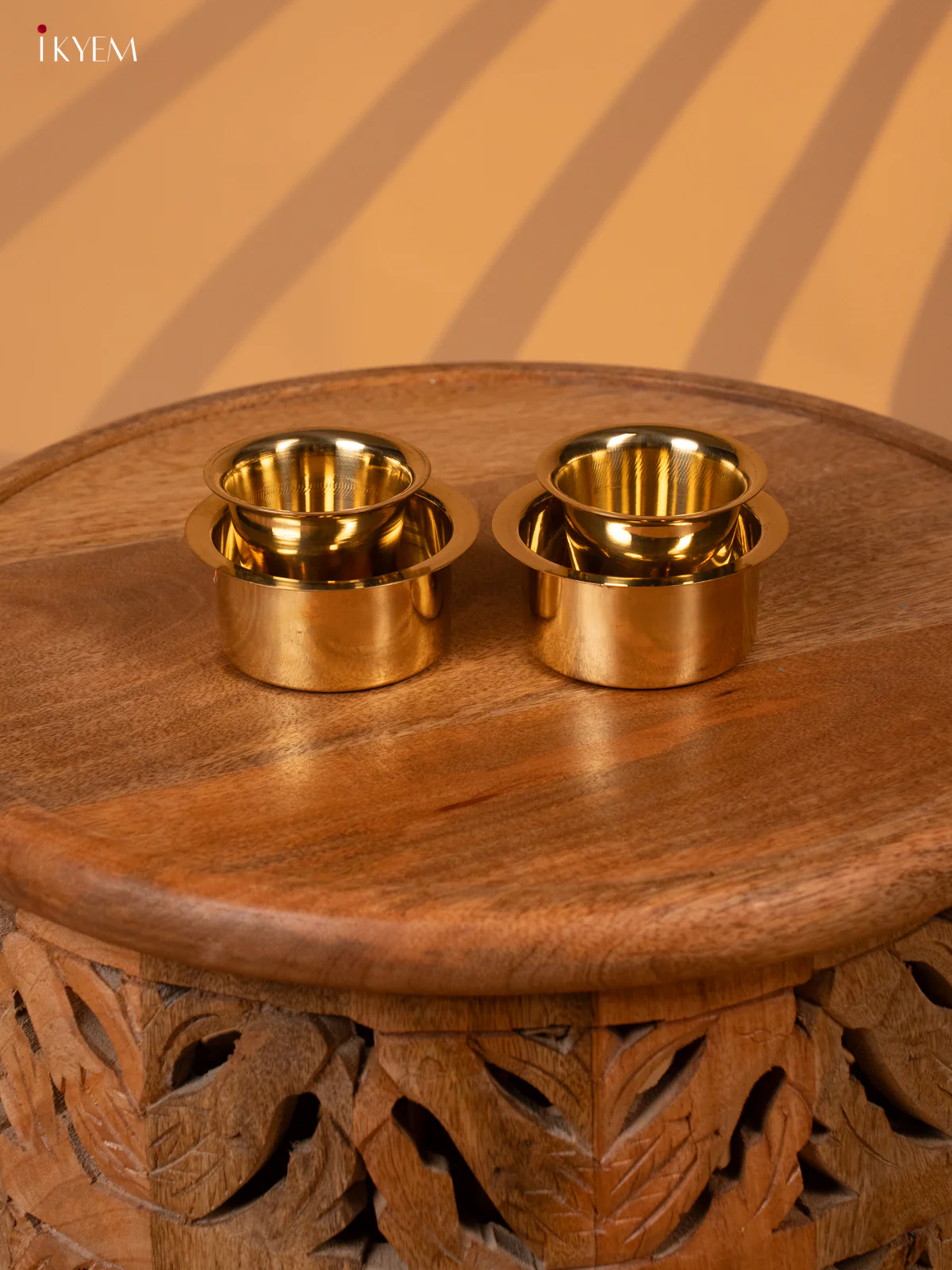 Brass Coffee Dabara Set of 2 - KK26128
