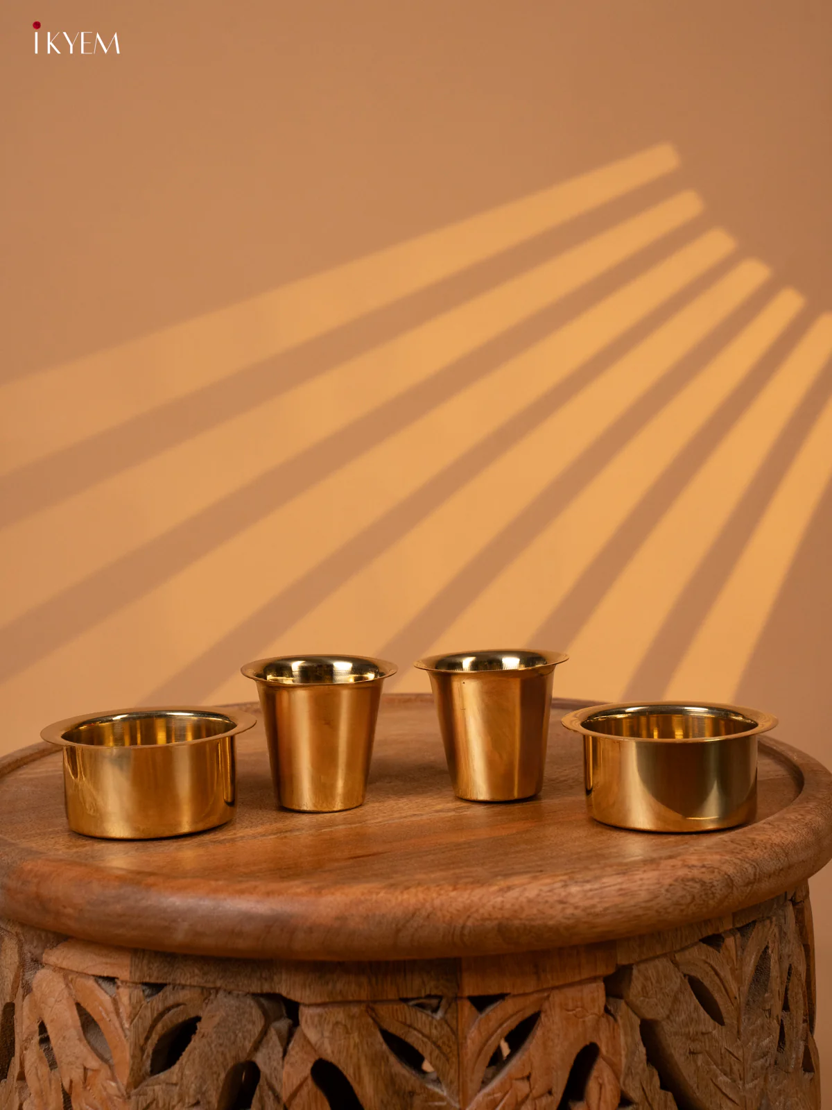 Brass Coffee Dabara Set of 2 - KK26128 - Image 4