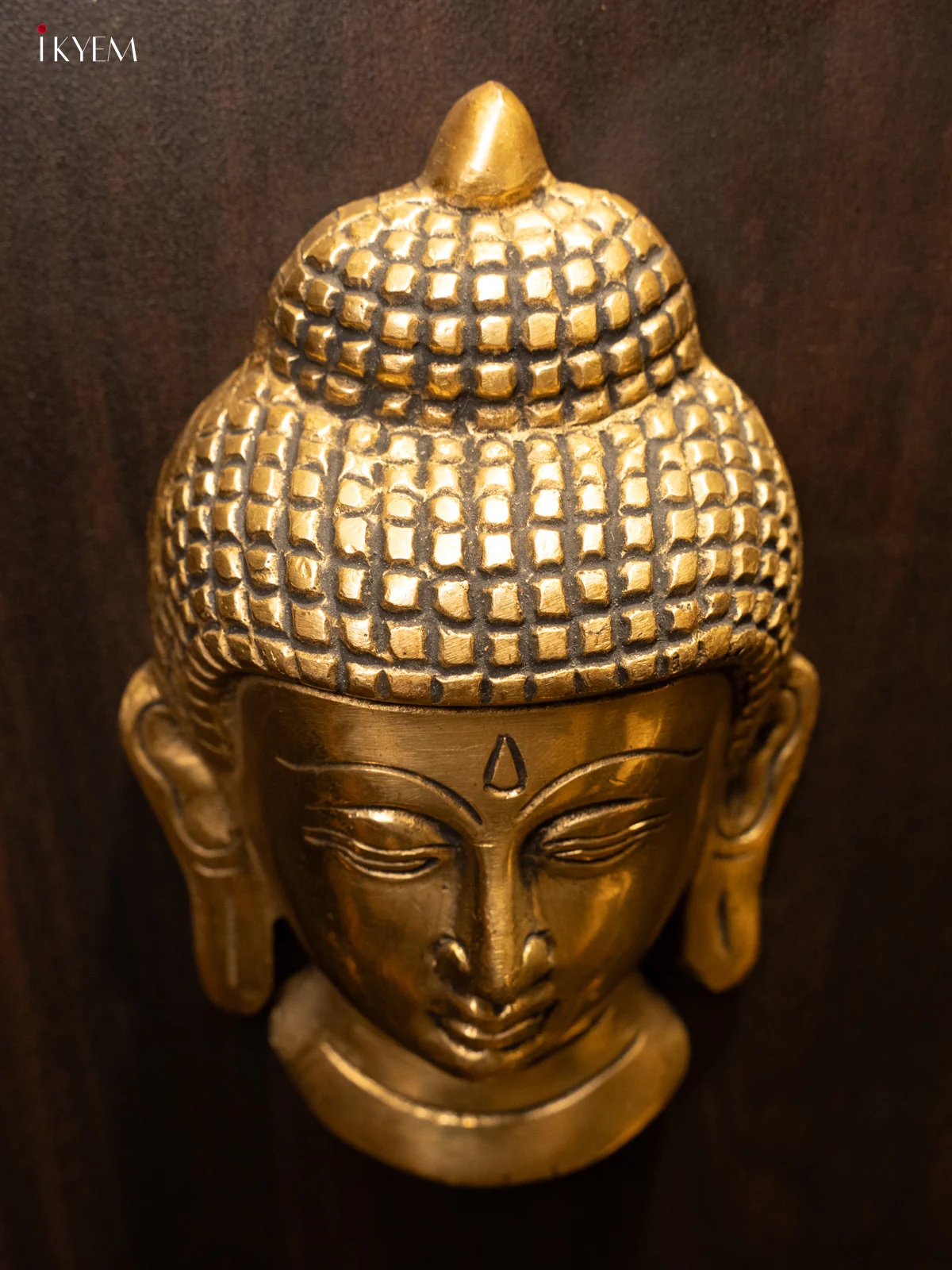 Brass Buddha Face - Image 4