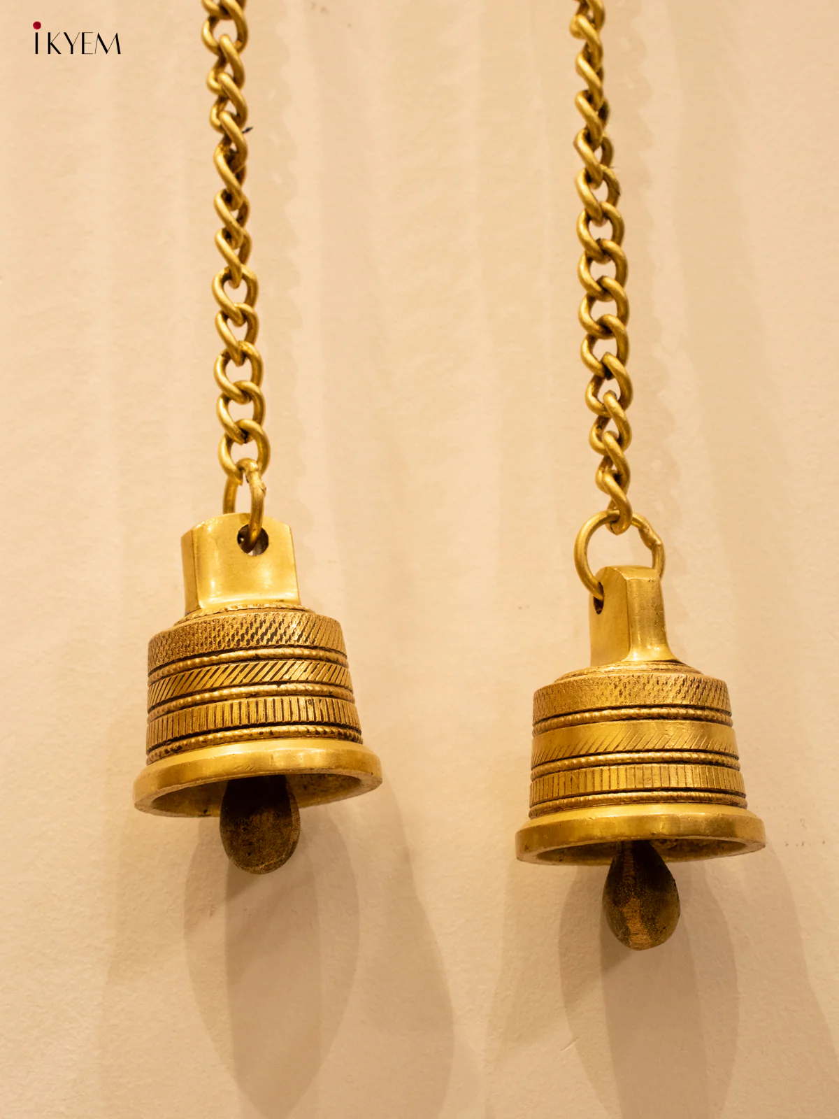 Brass Wall Hanging Bell - Small - KK26171 - Image 3