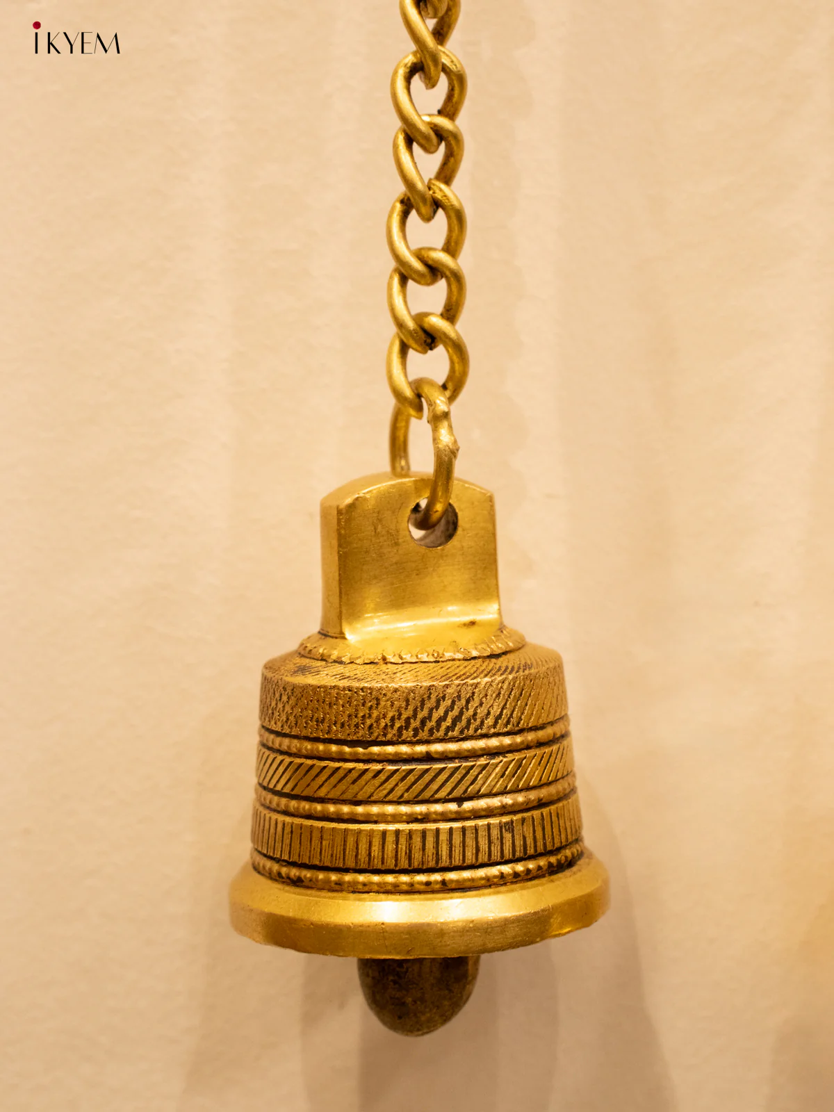 Brass Wall Hanging Bell - Small - KK26171 - Image 4