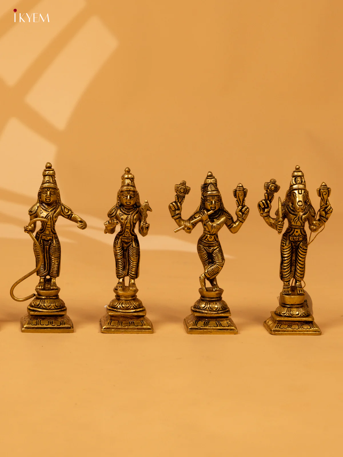 Brass Dasavatharam Idols (Set of 10) - KK26190 - Image 4