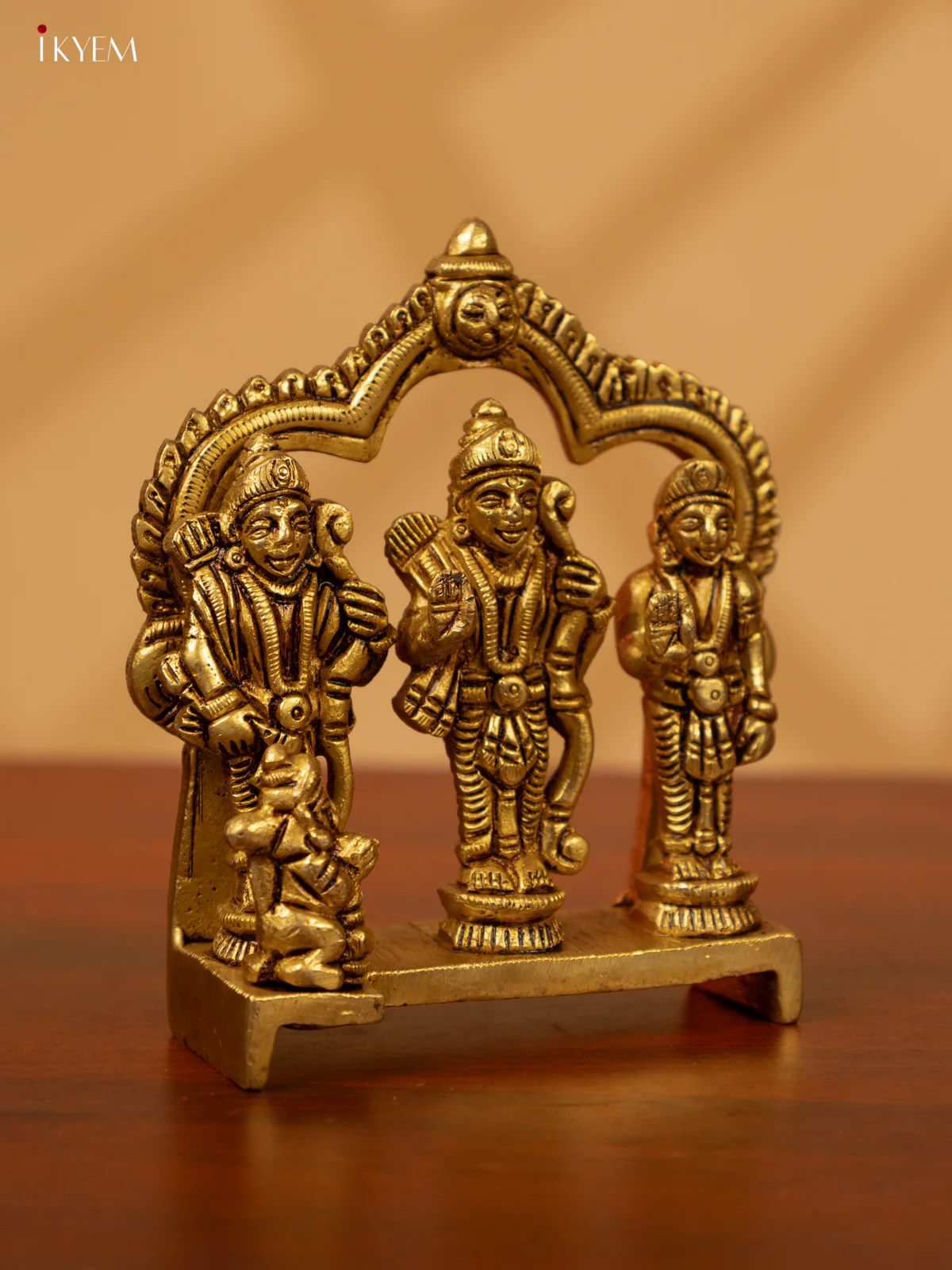 Brass Ram Darbar - 4.5 Inch- KK26194 - Image 3