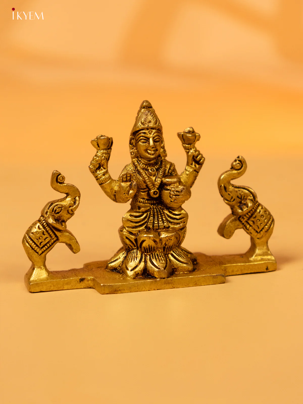 Brass Gajalakshmi Idol 3 Inch- KK26213 - Image 5