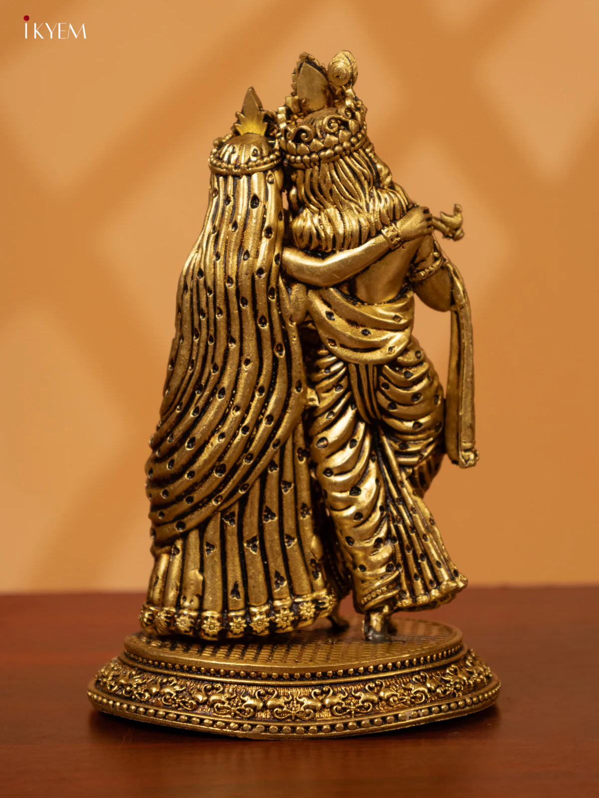 Brass Radha Krishna Idol Big - KK26214 - Image 5