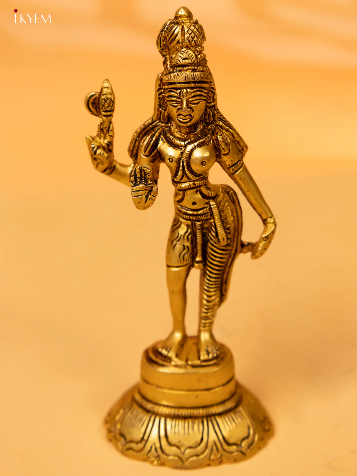 Brass Arthanareeswarar Idol 5 Inch- KK26215 - Image 4