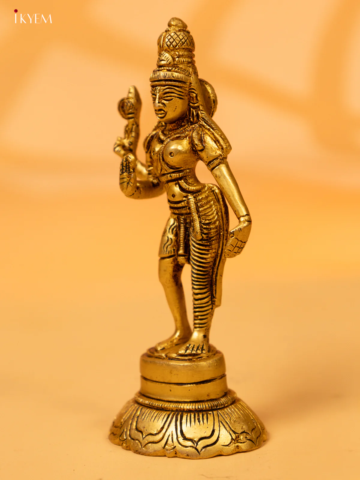 Brass Arthanareeswarar Idol 5 Inch- KK26215 - Image 5