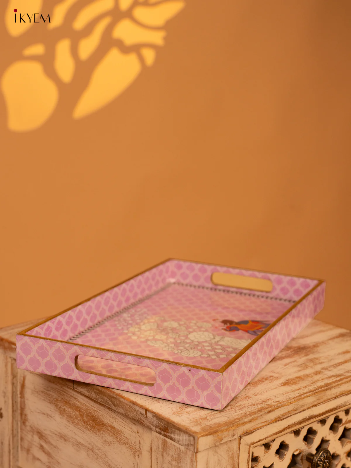 Digital Printed Tray - Large (15x9) - Pink Elephant - KL03130 - Image 4