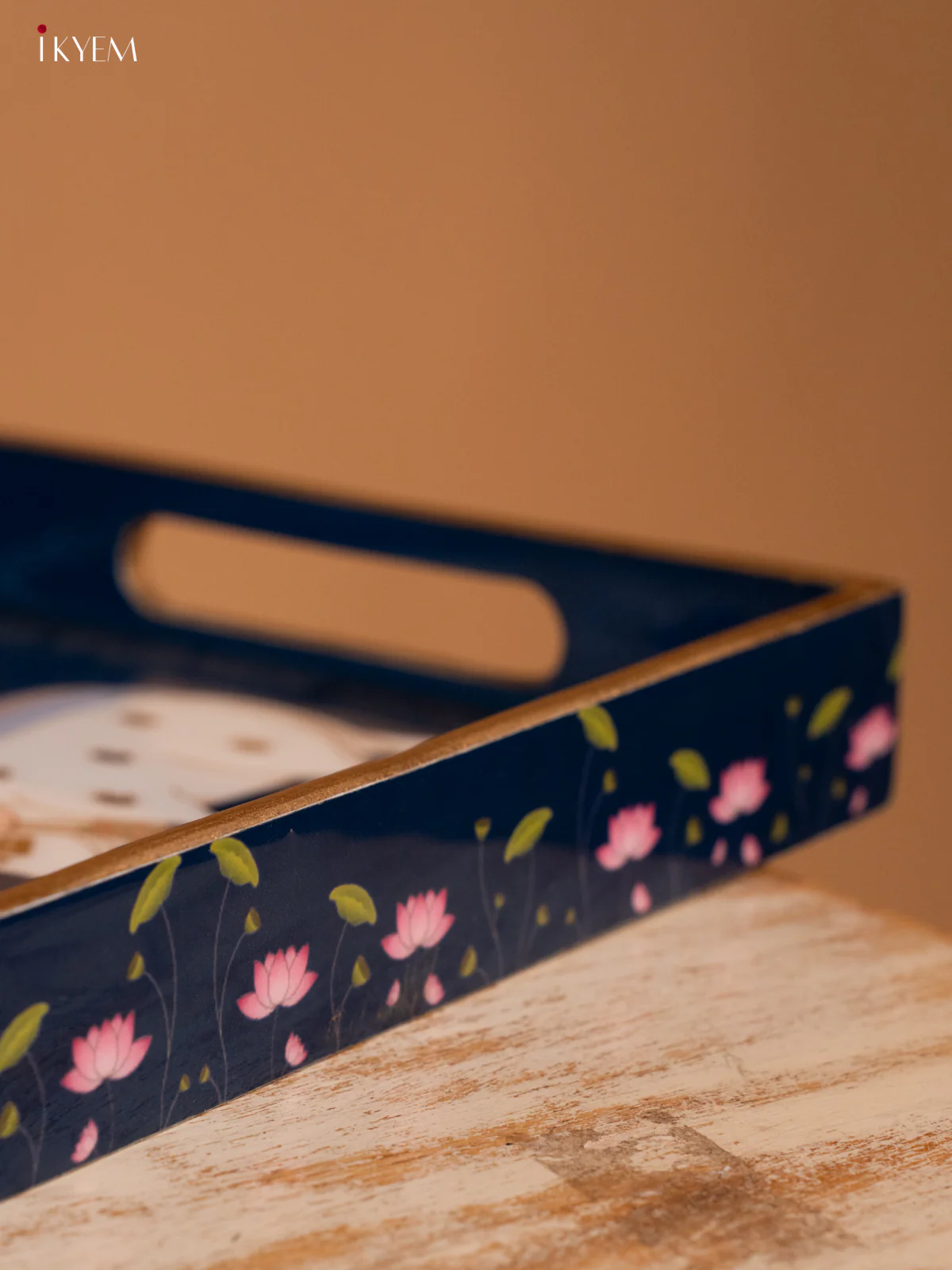 Digital Printed Tray - Large (15x9) - Pichwai - KL03132 - Image 4