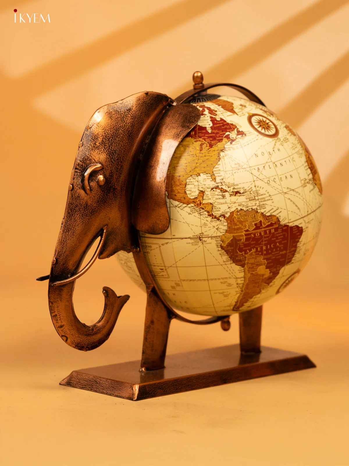 Metal Elephant Globe - Big - KL04127 - Image 4