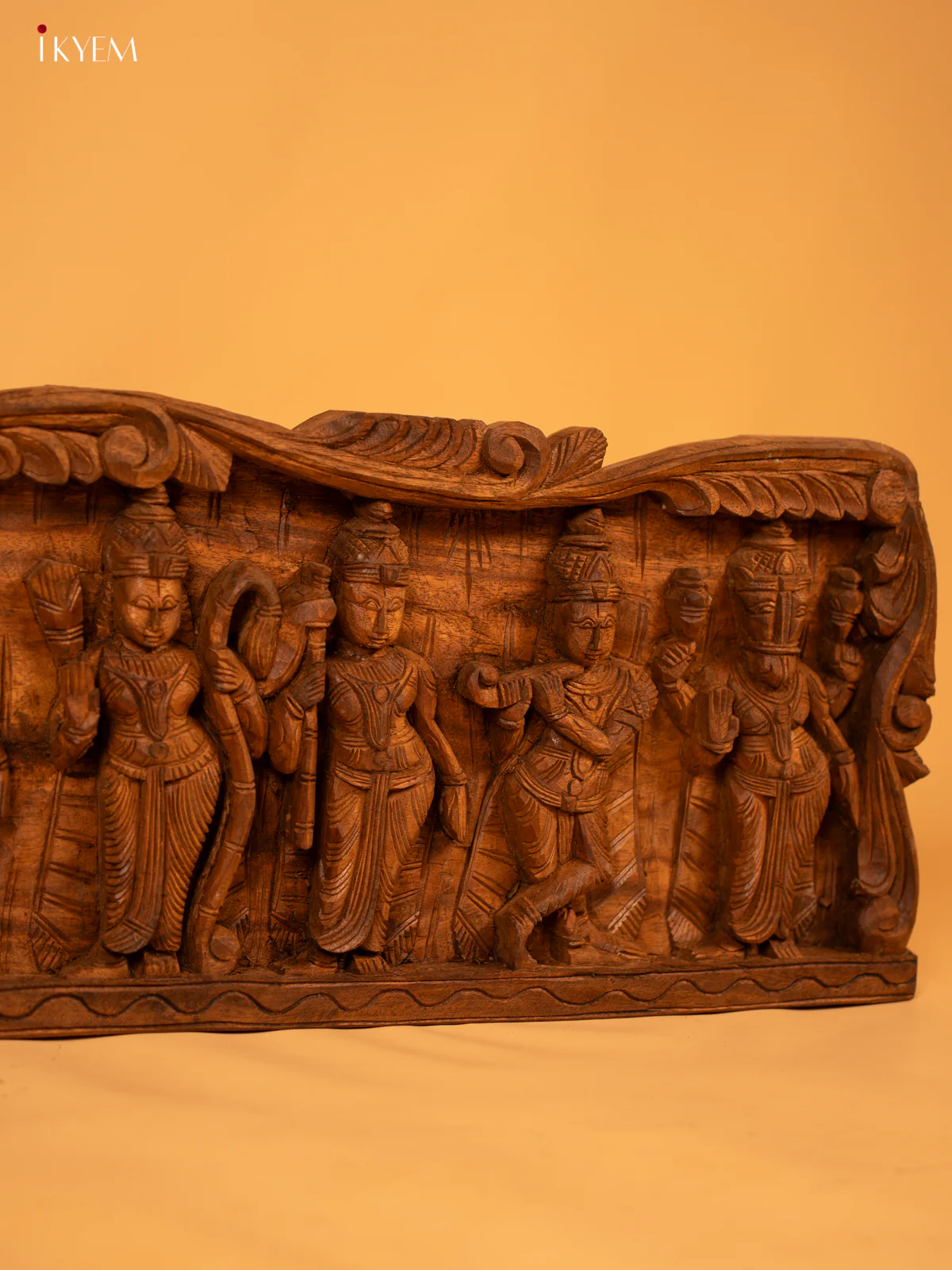 Wooden Dasavathaaram panel - KL05129 - Image 5