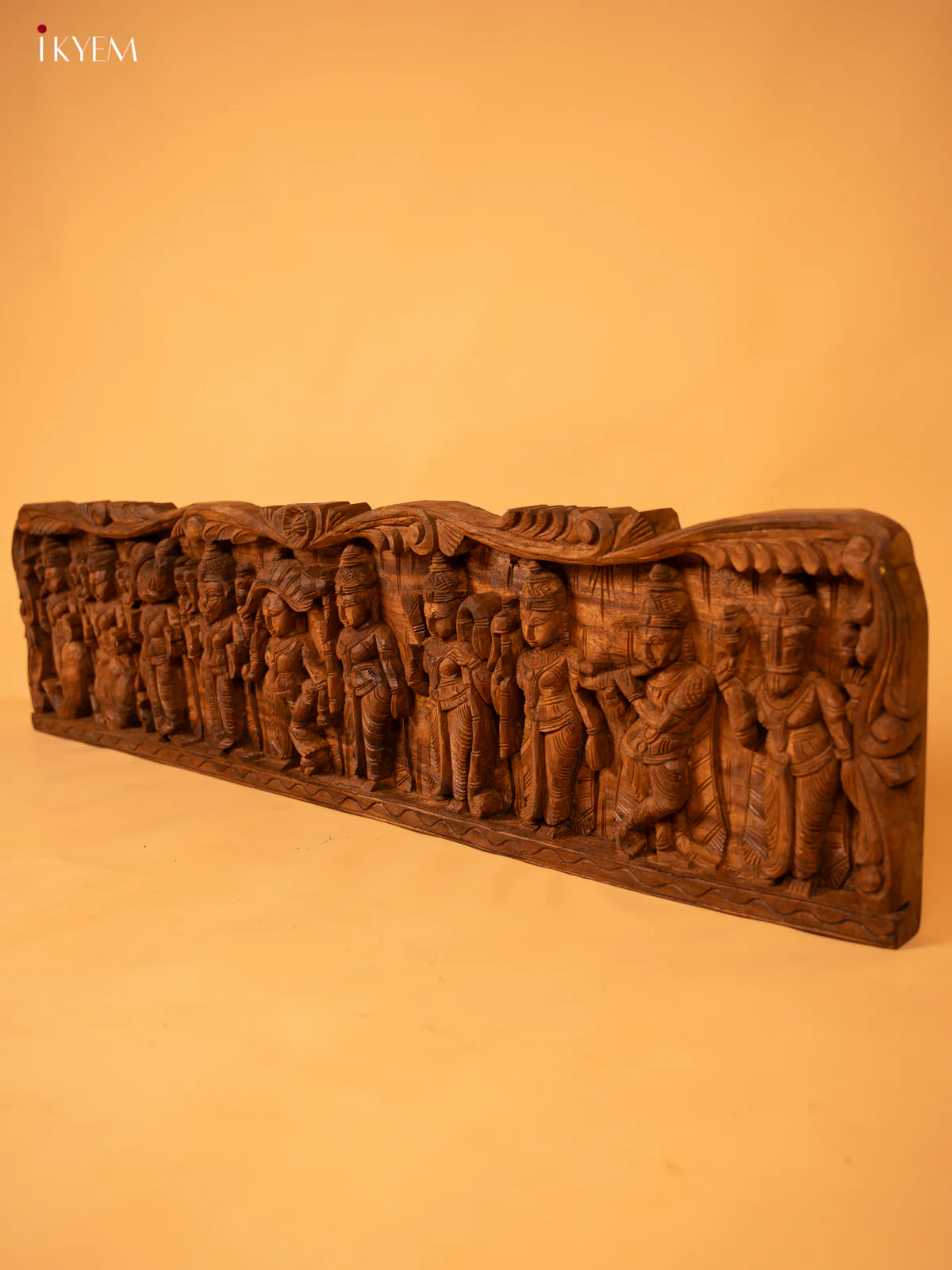 Wooden Dasavathaaram panel - KL05129 - Image 8