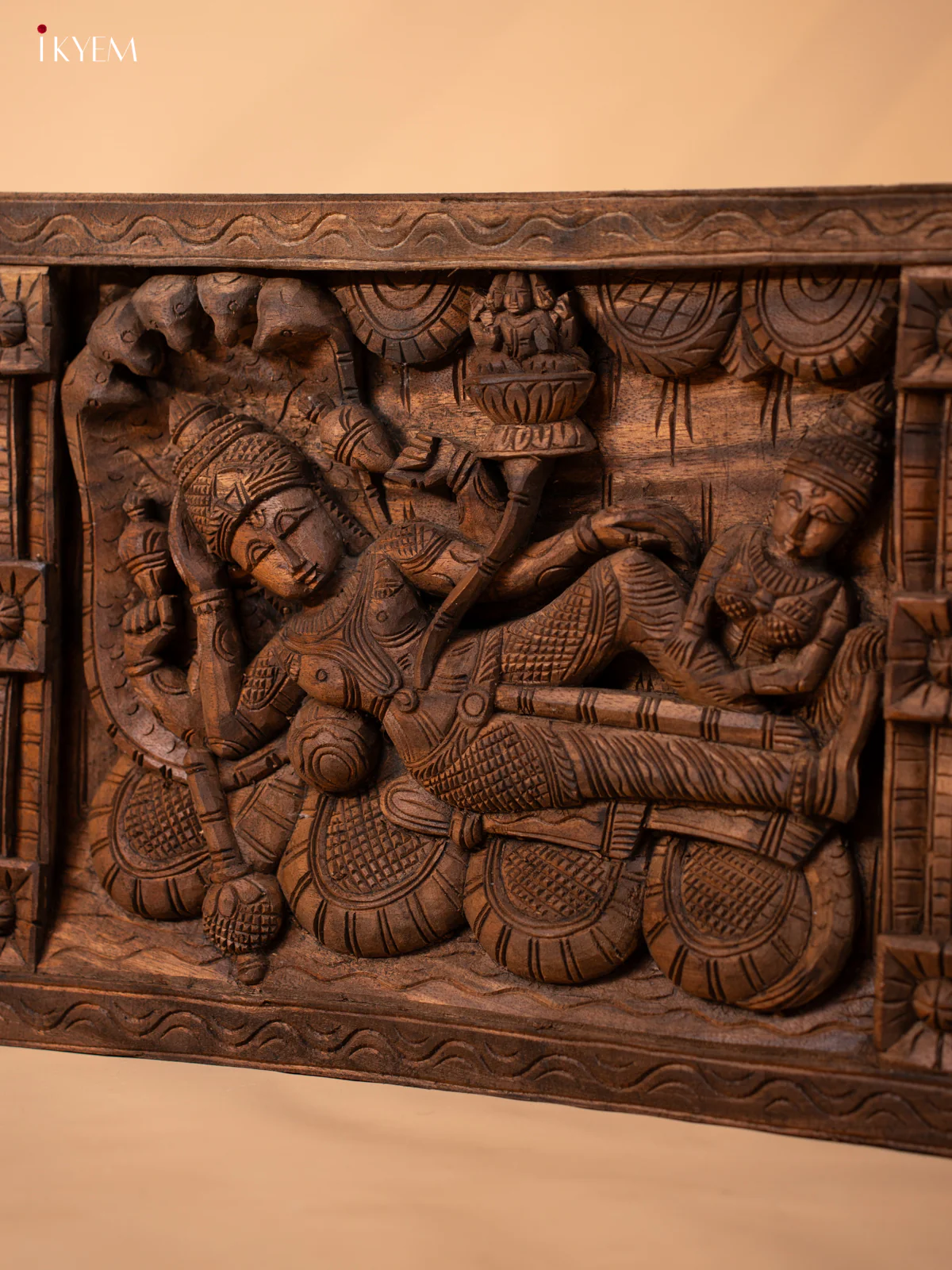 6 Foot Vishnu and Dasavatharam Panel - KL05136 - Image 3