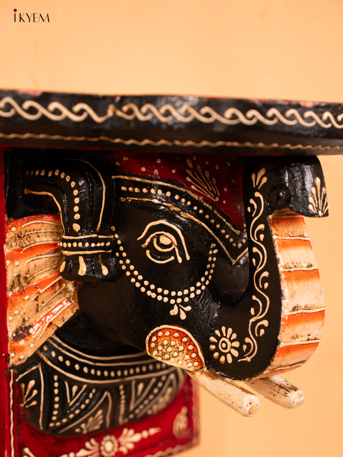 Wall stand/shelf/bracket elephant face - Small - KL07112 - Image 3