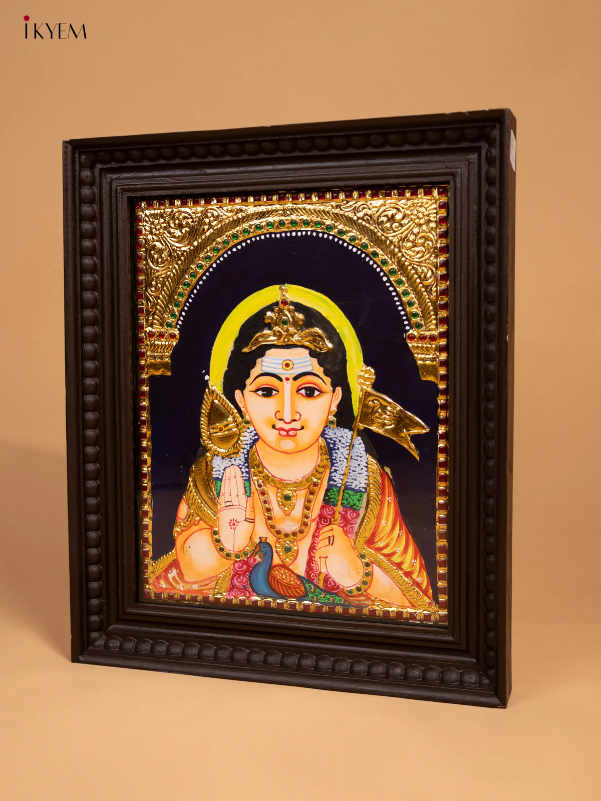 Murugar-Tanjore panting(18x15) - KL11114 - Image 3