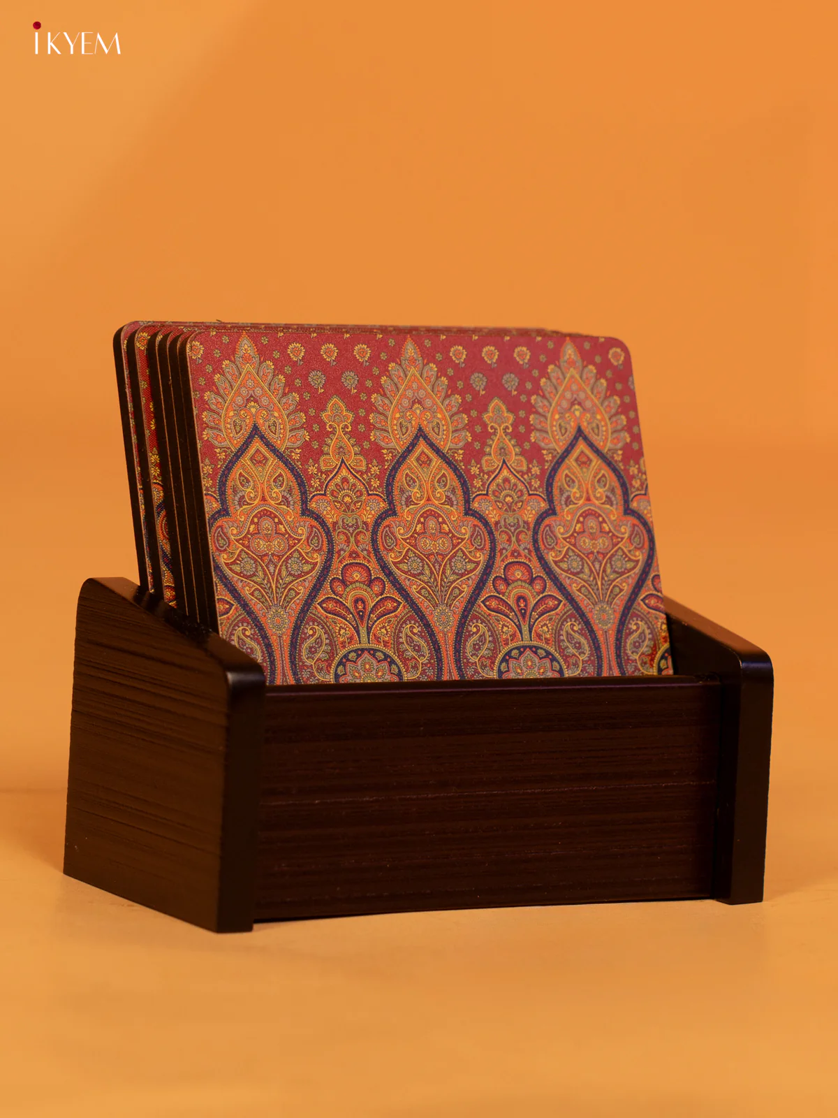 Timeless Tapestry Wooden Coaster set of 6 - KL18114