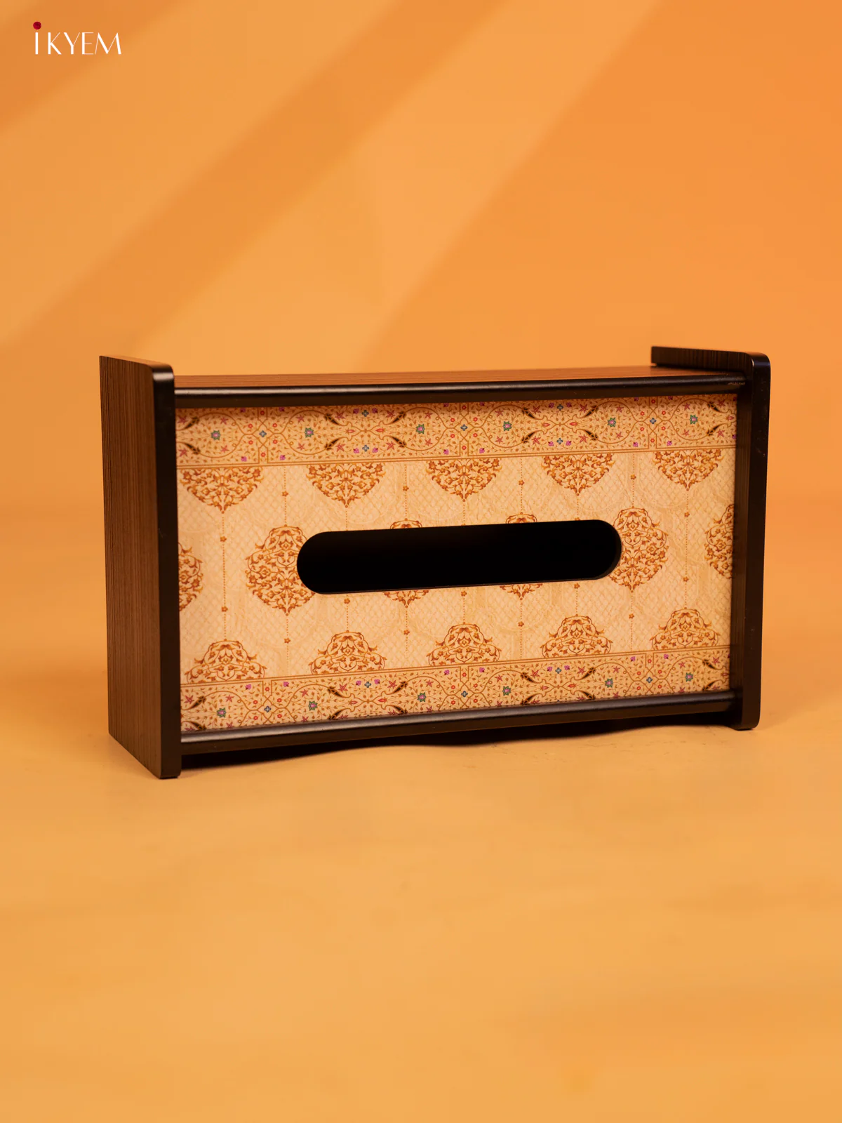 Mughal Aiden Wooden - Tissue Holder (9×5.5) Inch - KL18137