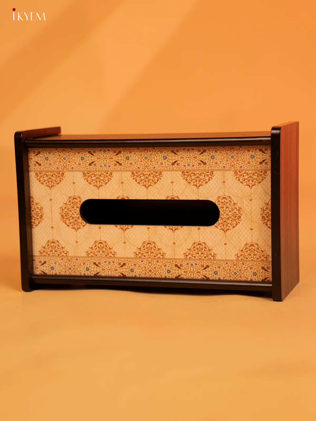 Mughal Aiden Wooden - Tissue Holder (9×5.5) Inch - KL18137 - Image 2