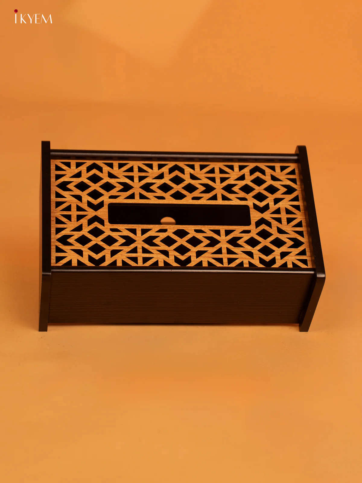 Geometric Wooden- Laser Tissue Holder (9×5) Inch- KL18145