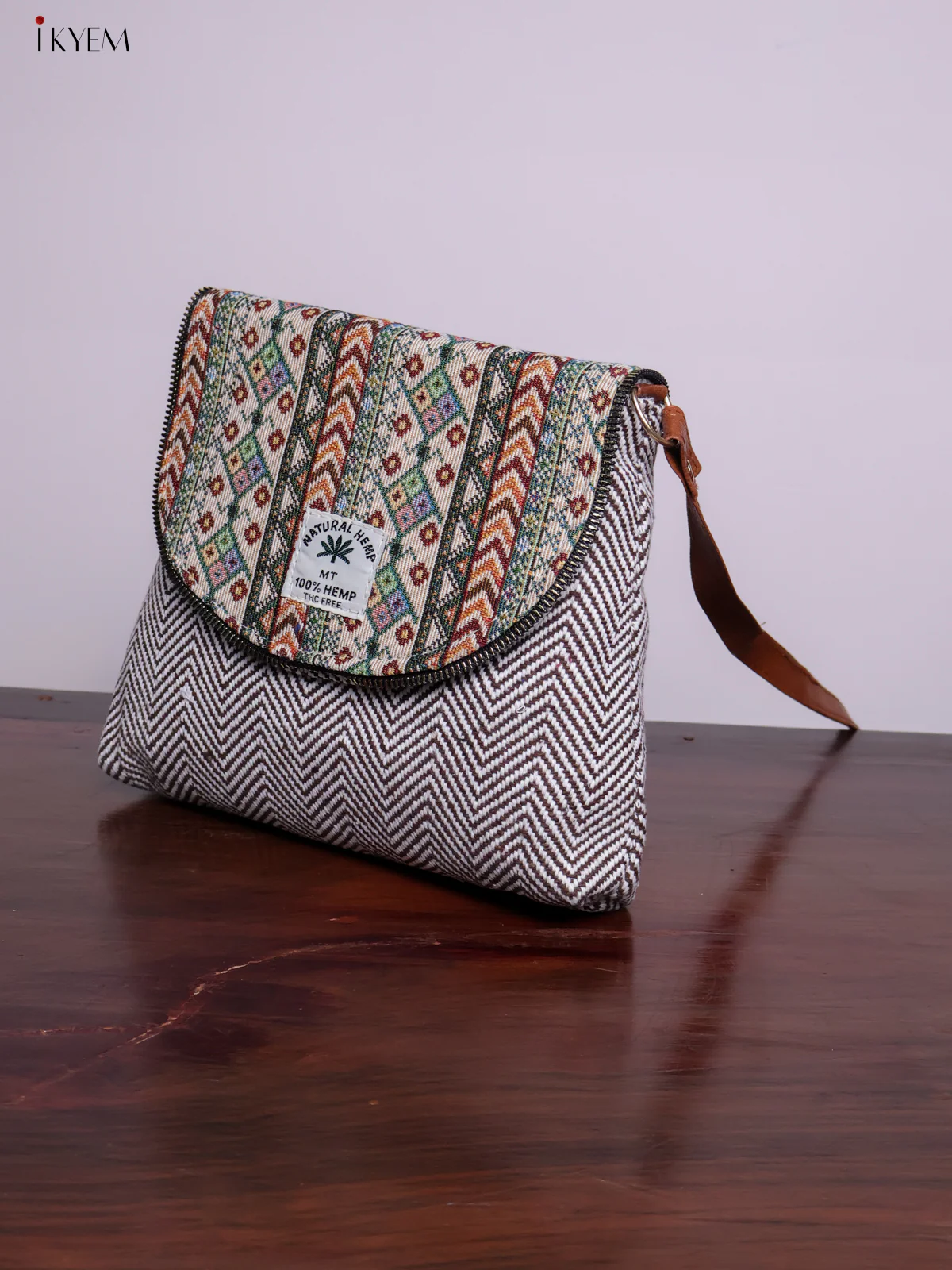 Designer Sling Bag - Brown - KL20114 - Image 4