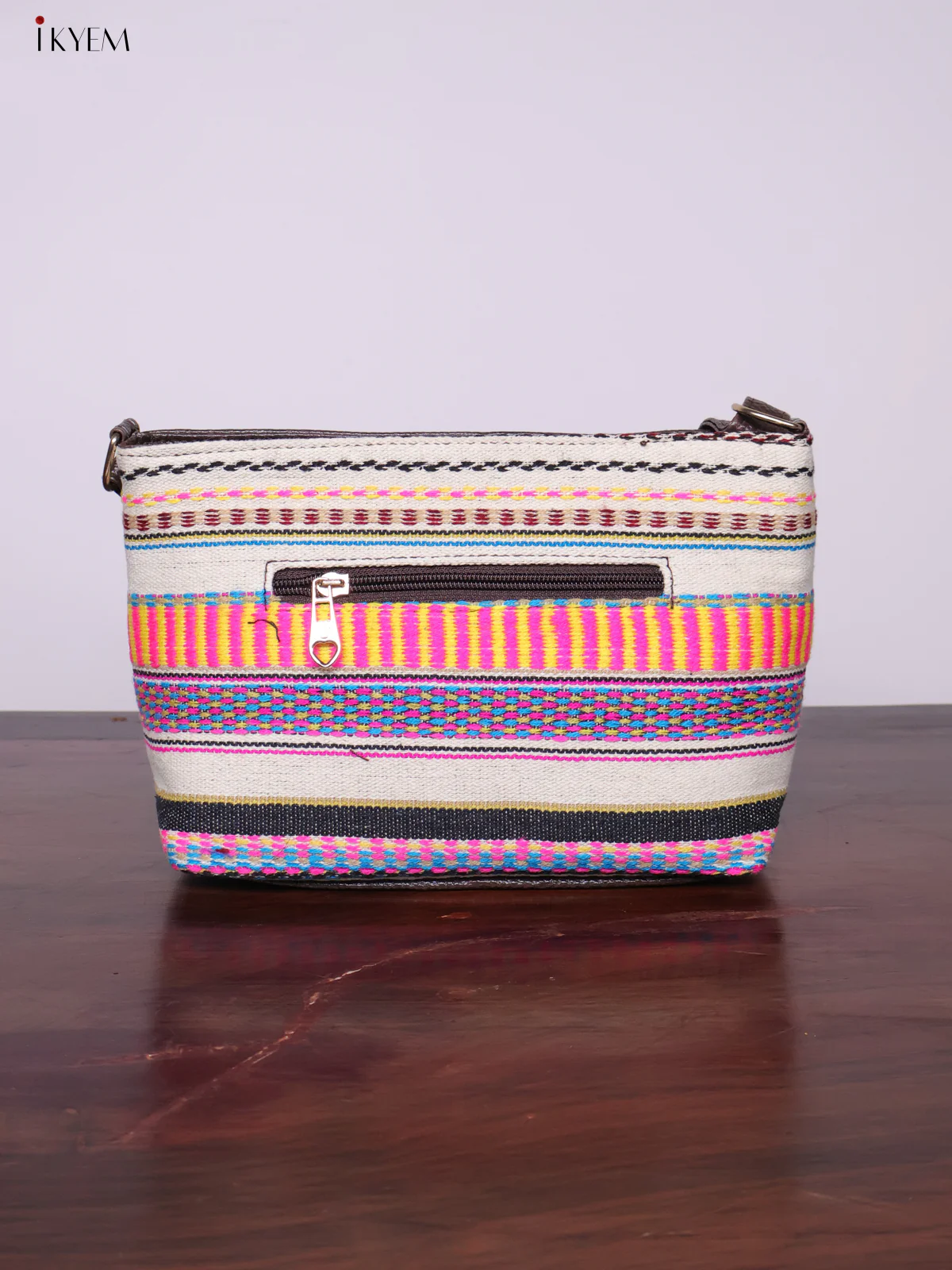 Jacquard Sling Bag - Small - Design 3 - KL20158 - Image 6