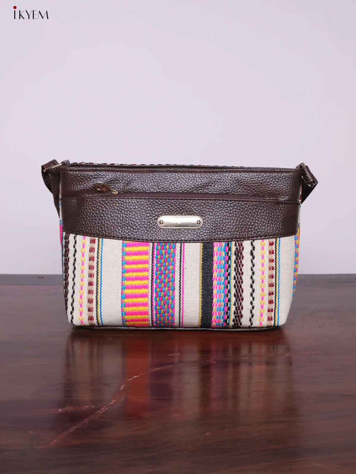 Jacquard Sling Bag - Small - Design 3 - KL20158 - Image 7