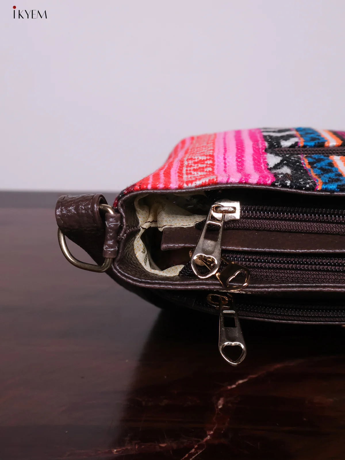 Jacquard Sling Bag - Small - Design 5 - KL20160 - Image 6