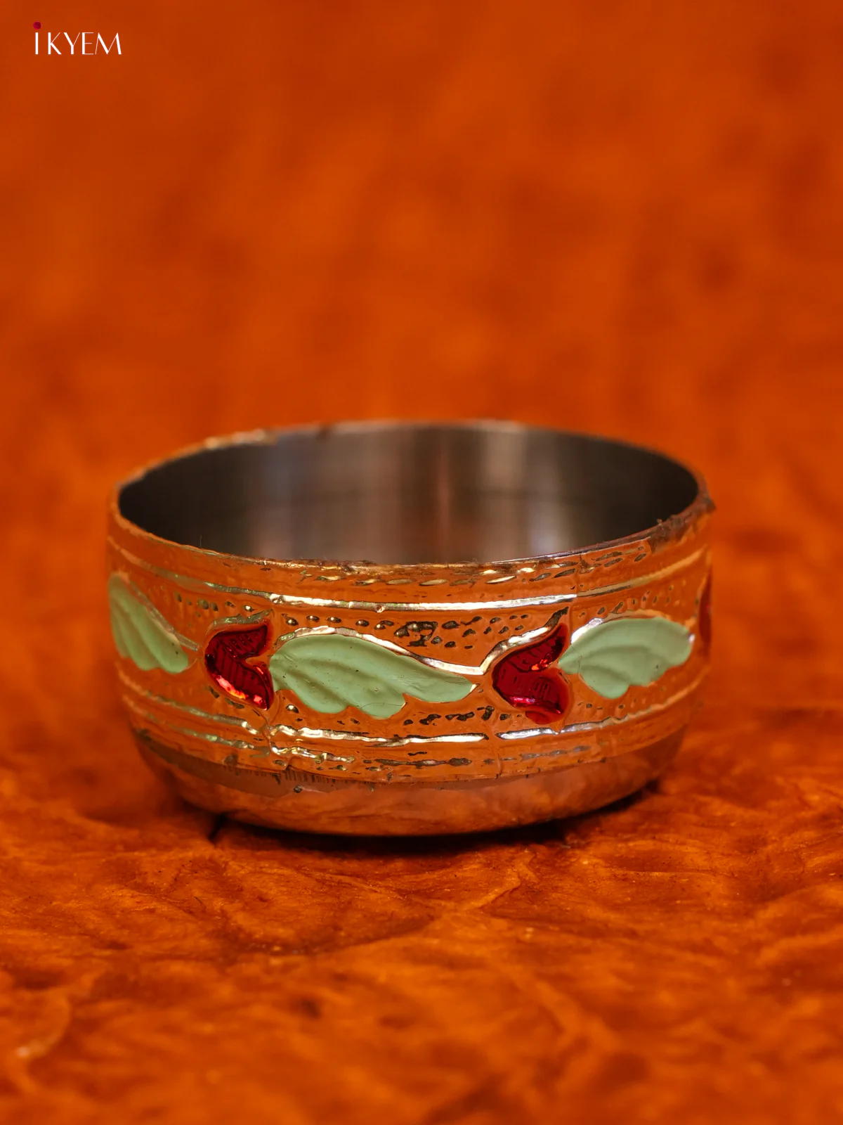 Meenakari Baby Thali Set (4×4) - Green - KL31123 - Image 6