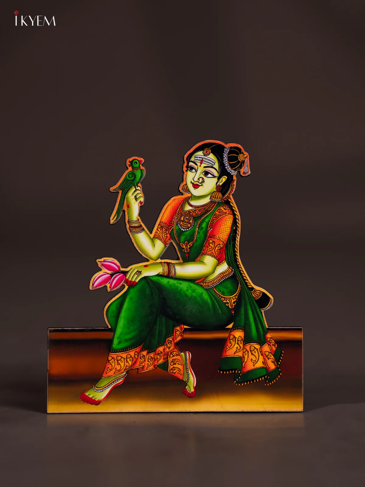 Meenakshi Printed Fridge Magnet - 3.6 Inch - KN02126