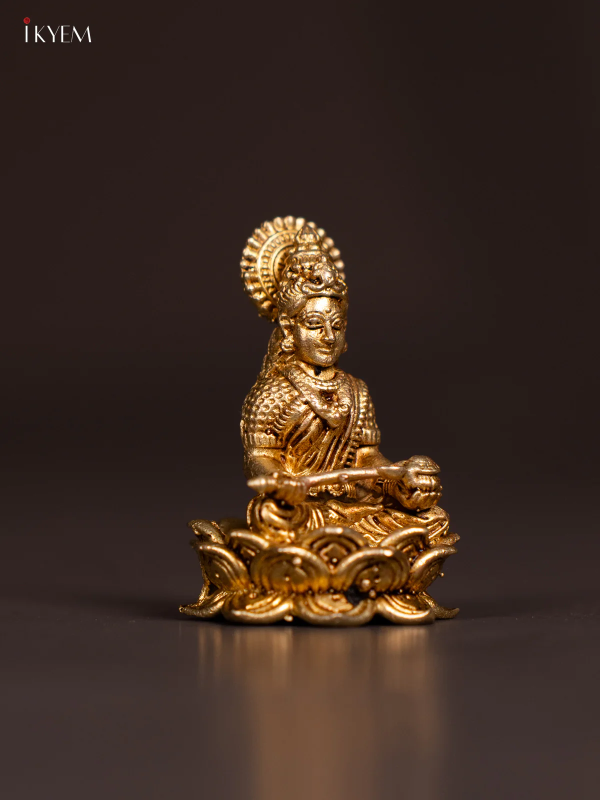 Brass Annapoorani Idol - 2 Inch - KN04125 - Image 2