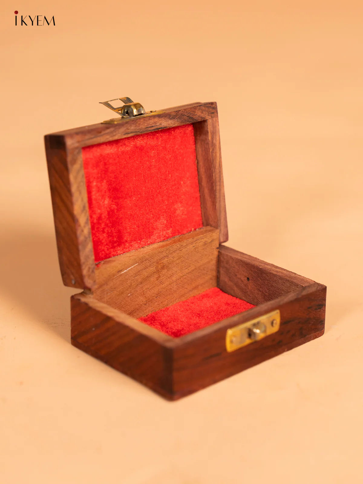  Hand-Made Wooden Jewellery Box - (2.5x3.5) Inch - KN08118 - Image 4