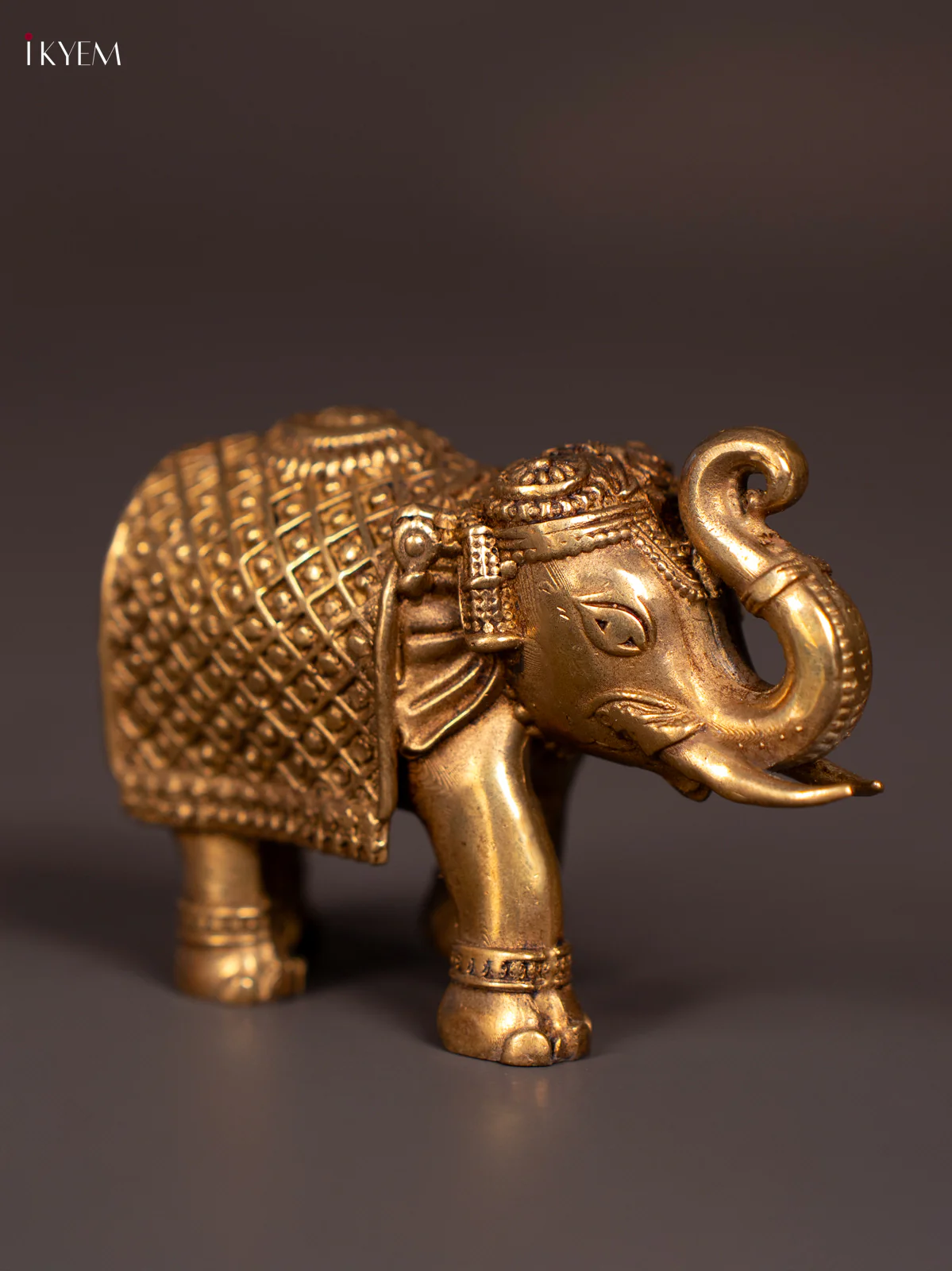 Brass Elephant - 2.6 Inch - KN16121 - Image 3