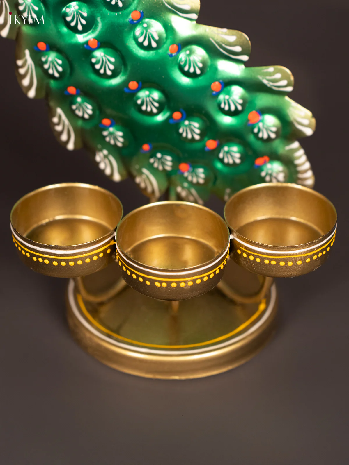 METAL PAINTED TEA LIGHT - KN29196 - Image 3