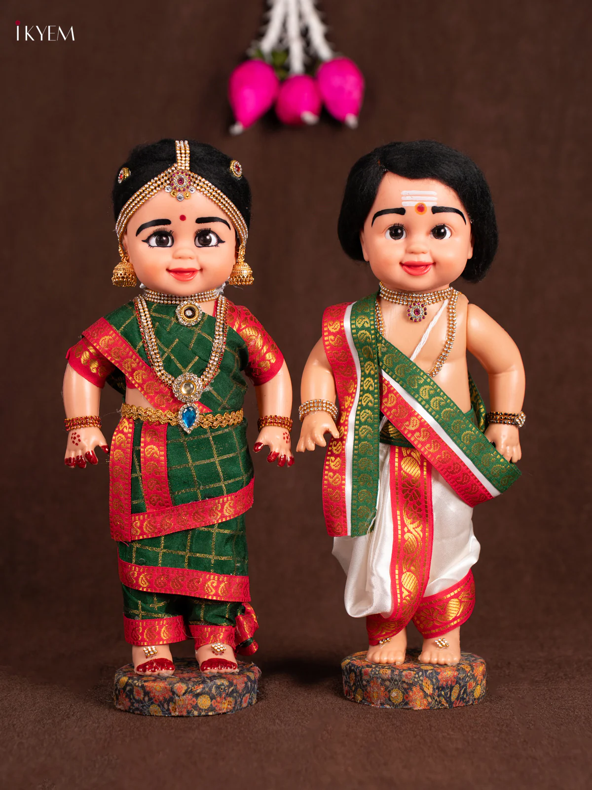 Seemantham Doll Set Seer Varisai- Orange - KN31232 - Image 4