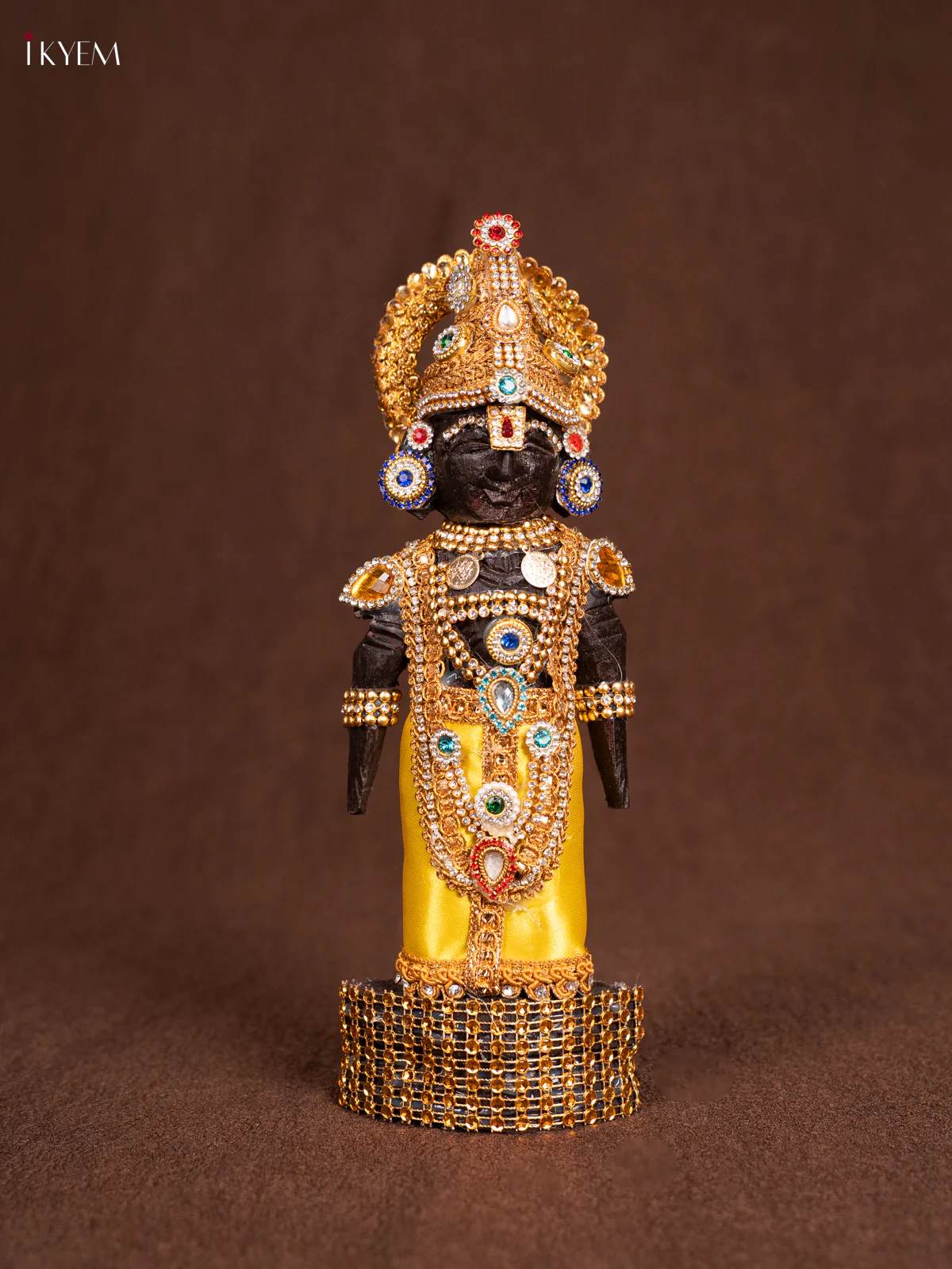 Balaji Padmavathy Thayar MARAPACHI Seer Varisai- Golu Display Doll - Red 8 inch - KN31247 - Image 3