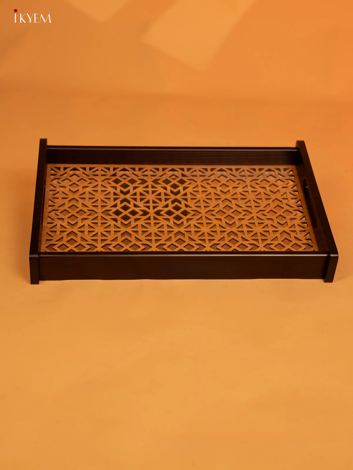 Wooden Tray With Laser-etched geometric patterns (8×14)- KL18143 - Image 4
