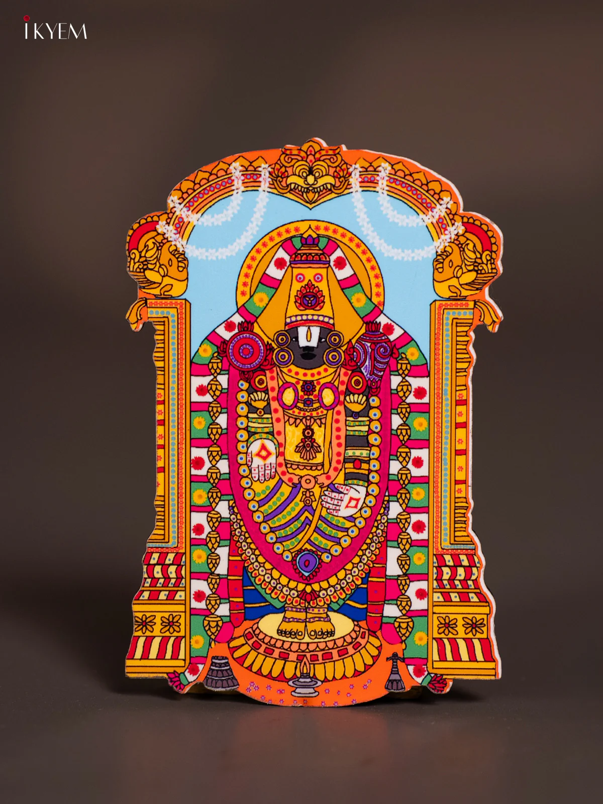 Tirupathi Balaji Printed Fridge Magnets - KI08113
