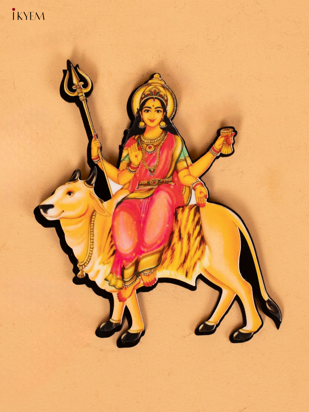 ACRYLIC NAVADURGA Printed FRIDGE MAGNET Set - KC20143 - Image 10
