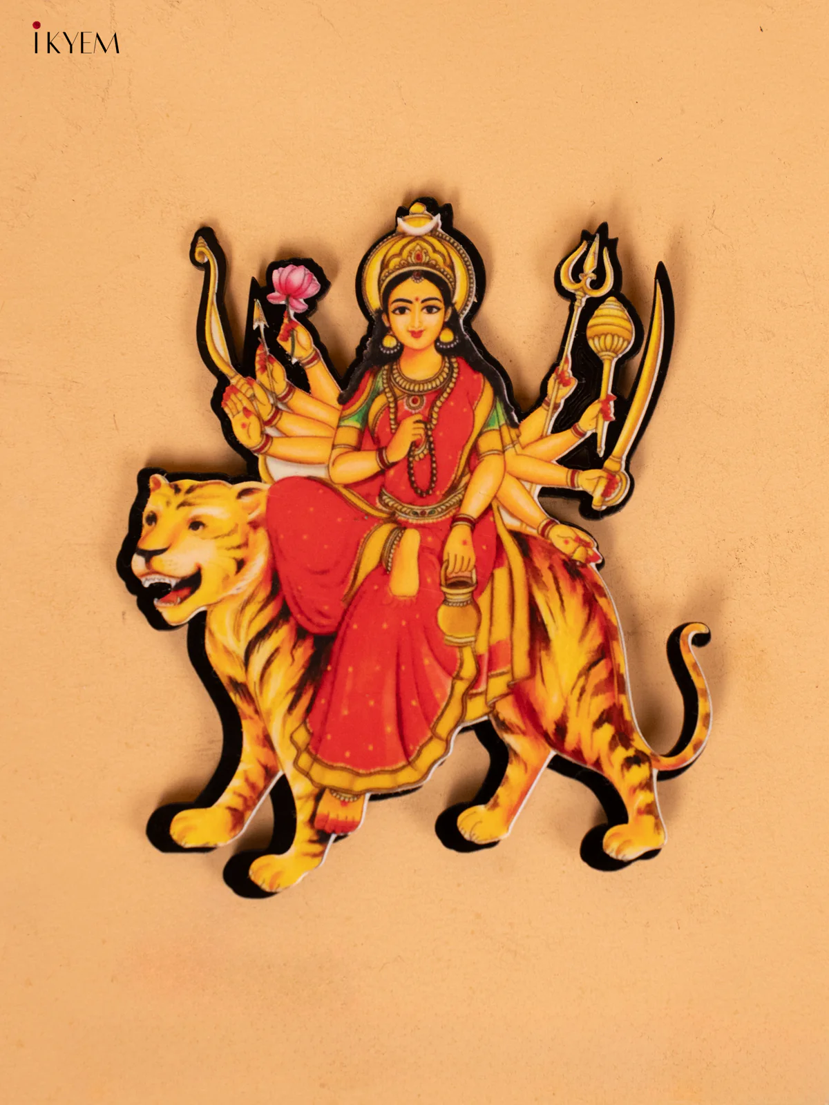 ACRYLIC NAVADURGA Printed FRIDGE MAGNET Set - KC20143 - Image 8
