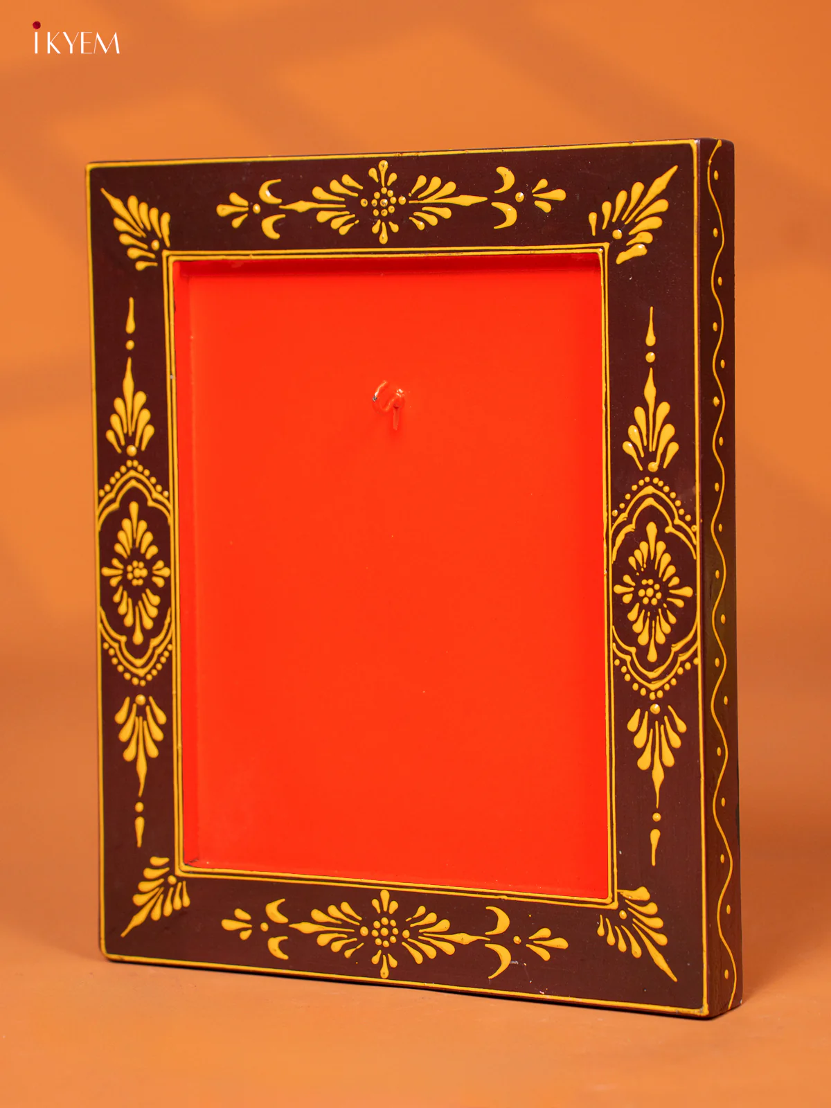 Wooden Hand Painted Square Photo Frame - KE27137 - Image 3
