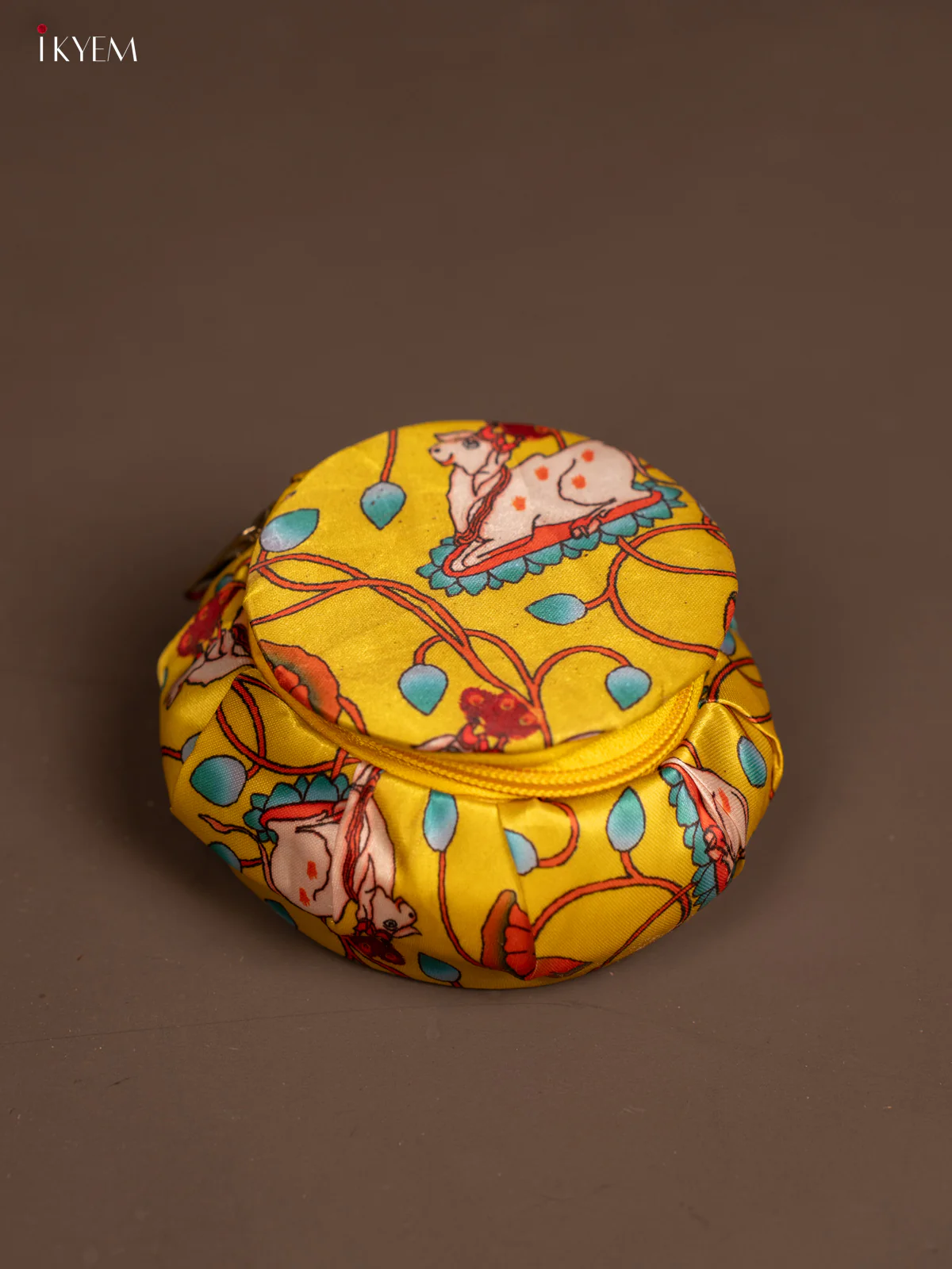 4-inch Pichwai Printed Bangle Box - KF06111 - Image 2
