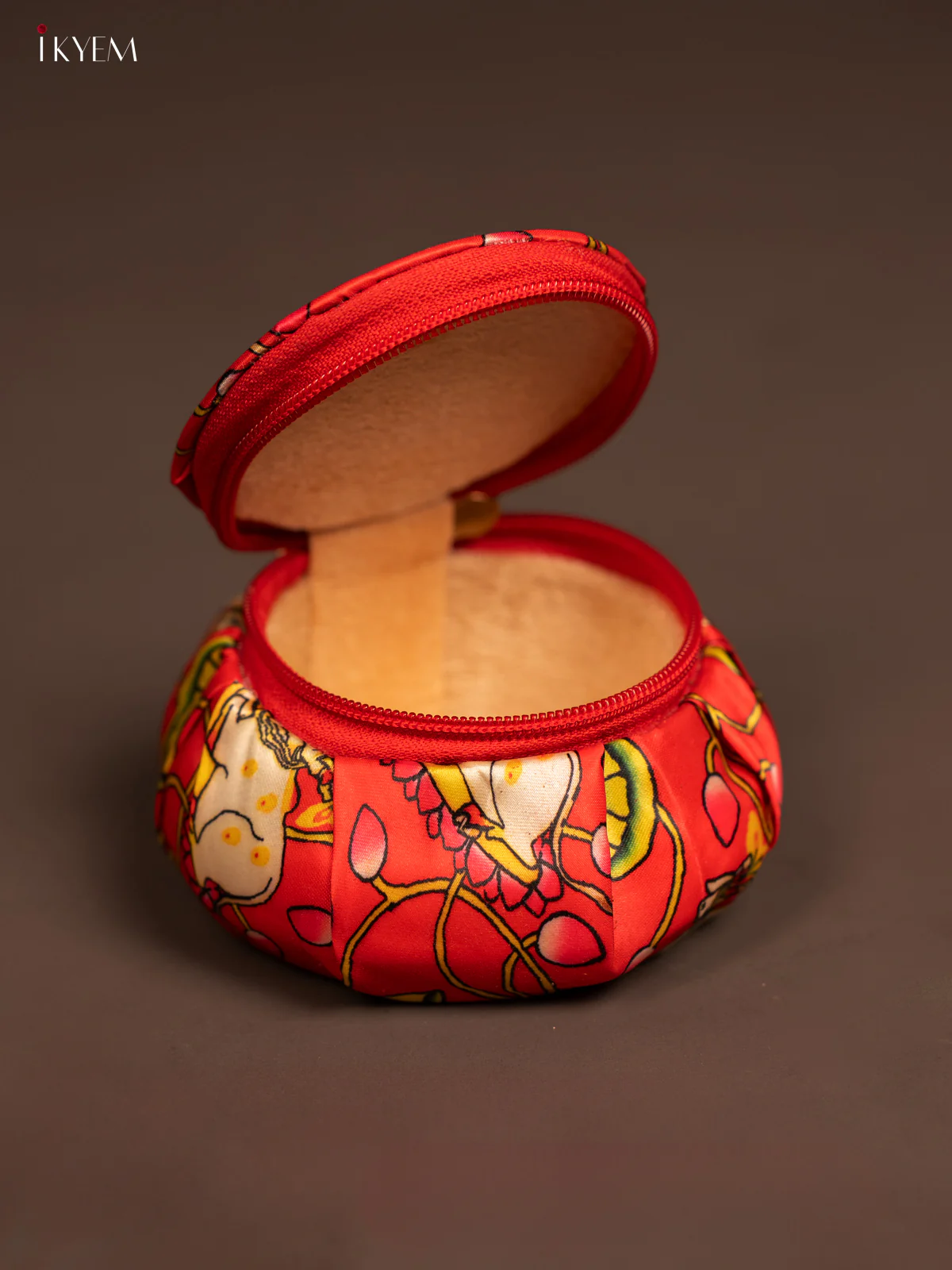4-inch Pichwai Printed Bangle Box - KF06111 - Image 6