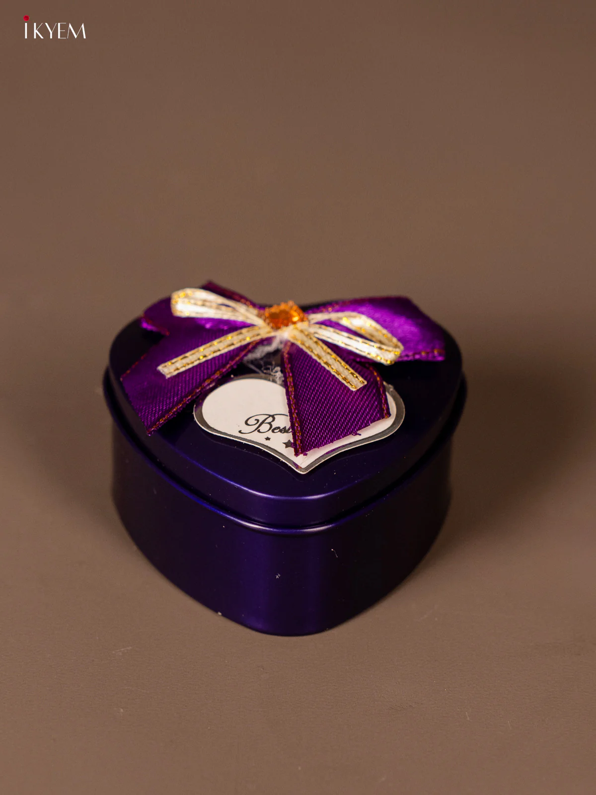 Chic Heart Shaped Gift Box In Purple - KH14116 - Image 2