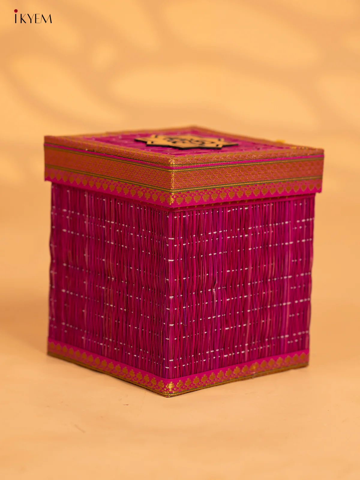 Violet Korai Gift Box with Net Potli - KB17144 - Image 5